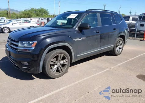 2020 Volkswagen Atlas 3.6L V6 Se W/Technology R-Line from USA, damaged, VIN 1V2FR2CA1LC503988